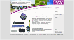 Desktop Screenshot of getex-lenz.de